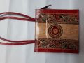 Batik print shopping bag