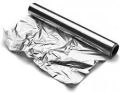 Silver aluminium foil