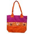 Multicolor kutch craft traditional handicraft bag