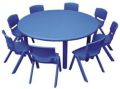 Round plastic Table