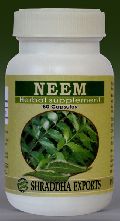 NEEM CAPSULES (Azadirachta indica leaves powder capsules)