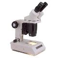 Black White Battery Electricity Stereo Zoom Microscope