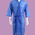 Dispoware Store WHITE/DARK BLUE Dispoware Store non woven pp kimono robe