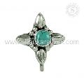 Stunning Turquoise Gemstone Sterling Silver Nose Pin