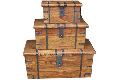 Wood Trunk Furniture - Antique Wooden Boxes