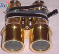 Brass Binocular with Leather Belt