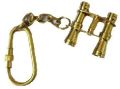 Nautical Brass Binocular Keychain