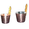 Stainless Steel Sauna Bucket Set