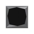 0.88 CTS OF 4.70X4.70X4.40 MM AAA PRINCESS ( 1 PC ) LOOSE FANCY BLACK DIAMOND