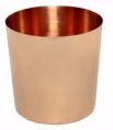 Copper Candle Jar Holder Decoration Shiny finish