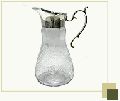 Glass Jug with Silver Snout