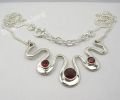 GARNET Lovely Curb Chain Necklace