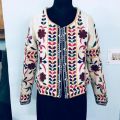 Embroidered RAP flower jacket