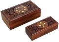 Wooden Jewelry Box Handcrafted