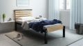 ALQUILER RIGA RUBBER WOOD SINGLE BED