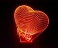 Love 3D Illusion Lamp