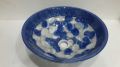 BLUE AND WHITE RESIN WASH BASIN