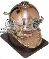 Copper and Brass Diving Helmet