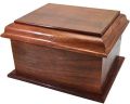 wooden urns box for cremation and ashes