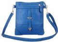 Crossbody Blue Leather Bag