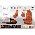 Genuine Leather PU Leather Synthetic Leather Jute etc. leather trufit tan car seat cover