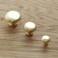 Oval Round Square Polished Brass Cabinet Knobs
