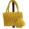 Yellow Crochet Handbag