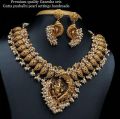 Metal Polished Imitation Stone shopindiancrafts Good Copper gold matt jewellery