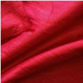 Red Plain Dupion Silk Fabric