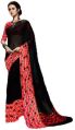 Red Printed Party Wear Saree