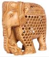 Wooden Elephant Statue