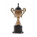 Brass Golden Gold Plated Polished award memento cup