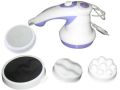 White And Blue Plastic body massager
