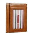 Tan Leather Card Holder