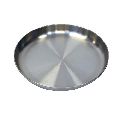 Polished Stainless Steel Dinner Plate