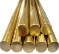 Round gold copper alloy
