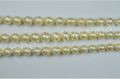 CREAM COLOR 11-15 MM ROUND SHAPE SOUTH SEA PEARL BEADS