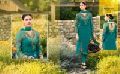 Teal Colored Georgette Salwar Suit