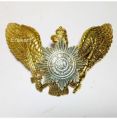 Brass Prussia Wappen Badge