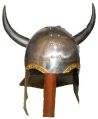 Horn Viking Helmet Medieval Warrior