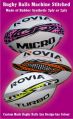 Rugby balls Promotional balls with hand stitched as well as machine stitched