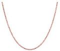 Rose Gold Plated Beaded Chain