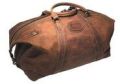 Leather Duffer Luggage Bag