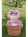 picnic basket with serving for two HQC