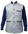 Rajptui Nehru Jackets in Gray Color
