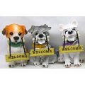 Bonsai Decoration Mini Dogs, pups statue