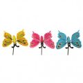 Plastic Butterfly with 11.5 Inches metal stick