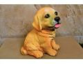 Polyresin statue Dog pup