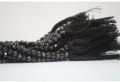 Natural Black Spinel Faceted Round Balls Beads