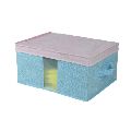 STORAGE FOLDABLE BOX WITH TRANSPARENT